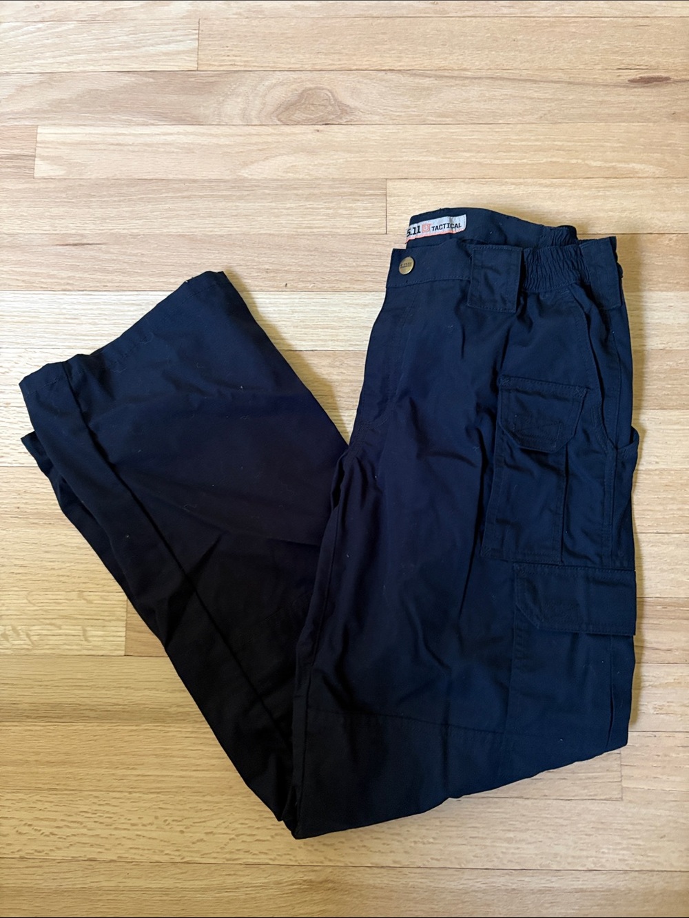 5.11 Tactical Navy Blue Cargo Pants with Multiple Pockets